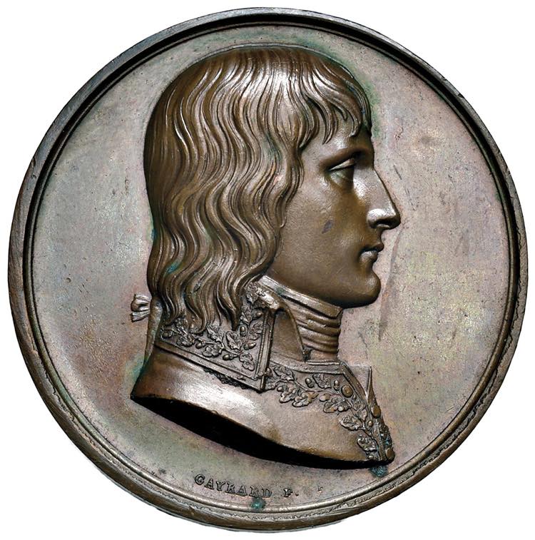 Bonaparte Generale. Medaglia 1796 ... 